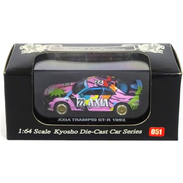 [MDL] (単品) 1/64 AXIA TRANPIO GT-R 1992 Castrol #22(ブラック×ピンク) 「Beads Collection No.051」  完成品 ミニカー(06063D) 京商