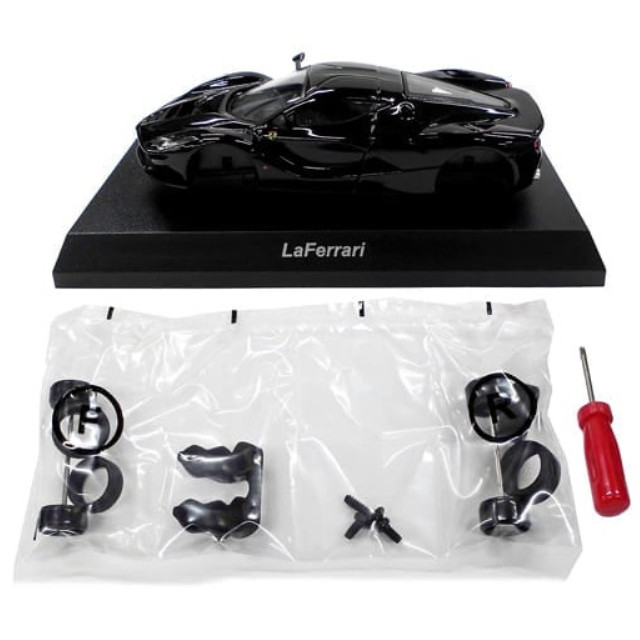 [MDL] (単品) 1/64 フェラーリ LaFerrari(ブラック) 「フェラーリ ミニカー コレクション 12」  完成品 ミニカー 京商