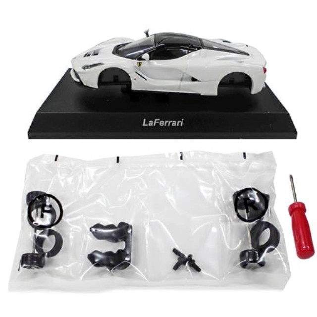 [MDL] (単品) 1/64 フェラーリ LaFerrari(ホワイト) 「フェラーリ ミニカー コレクション 12」  完成品 ミニカー 京商