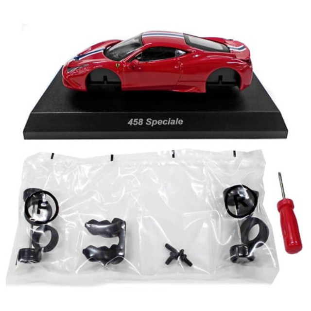 [MDL] (単品) 1/64 フェラーリ 458 Speciale(レッド) 「フェラーリ ミニカー コレクション 12」  完成品 ミニカー 京商