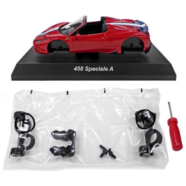 [MDL] (単品) 1/64 フェラーリ 458 Speciale A(レッド) 「フェラーリ ミニカー コレクション 12」  完成品 ミニカー 京商