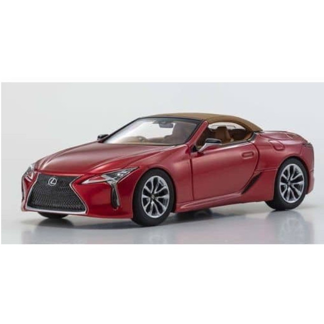 [MDL] 1/43 レクサス LC500 コンバーチブル(ラディアントレッドコントラストレイヤリング)  完成品 ミニカー(KS03902RR) 京商