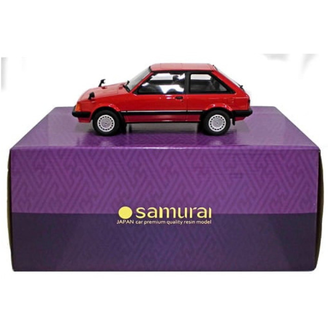 [MDL] 1/18 マツダ ファミリア(レッド) 「SAMURAIシリーズ」  完成品 ミニカー(KSR18049R) 京商