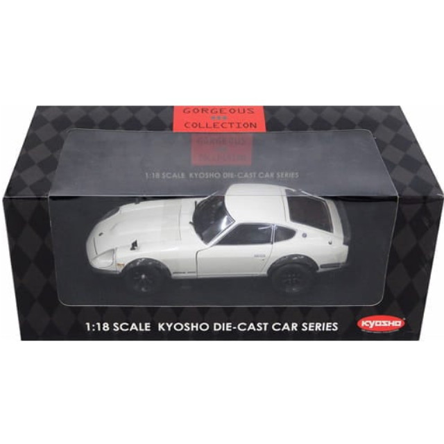 [MDL] 1/18 NISSAN FAIRLADY 240ZG HS30H 1971 WIDE WHEEL VERSION(ホワイト) 「GORGEOUS COLLECTION」  完成品 ミニカー(08217W) 京商