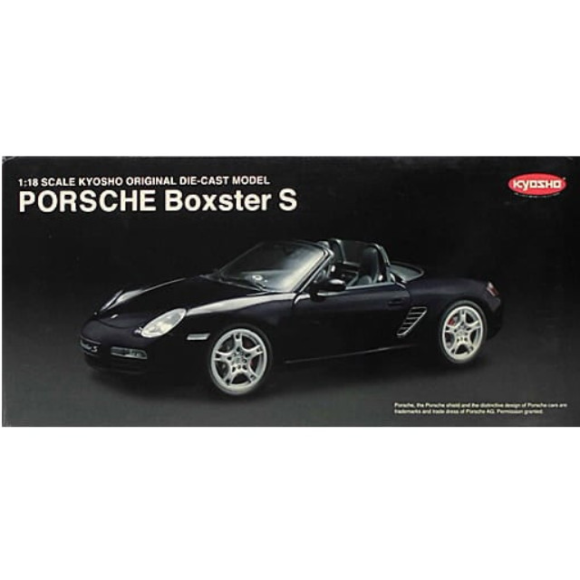 [MDL] 1/18 PORSCHE Boxster S(ブルーメタリック)  完成品 ミニカー(08381MB) 京商