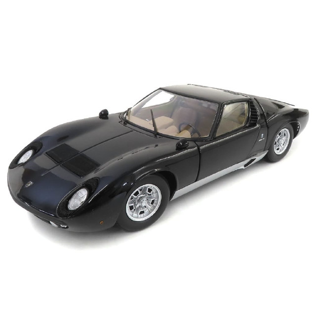 [MDL] 1/18 Lamborghini Miura P400(ブラック)  完成品 ミニカー(K08312BK) 京商