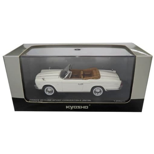 [MDL] 1/43 Prince Skyline Sports Convertible(ホワイト)  完成品 ミニカー(K03232W) 京商