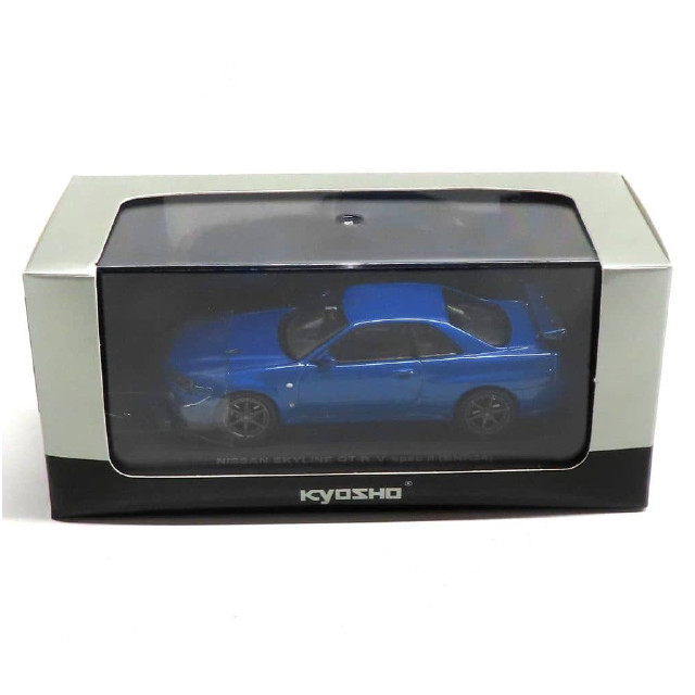 [MDL] 1/43 NISSAN SKYLINE GT-R(BNR34) V-Spec II(ベイサイドブルー)  完成品 ミニカー(K03381BL) 京商