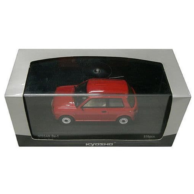 [MDL] 1/43 Nissan Be-1(レッド)  完成品 ミニカー(K03402R) 京商