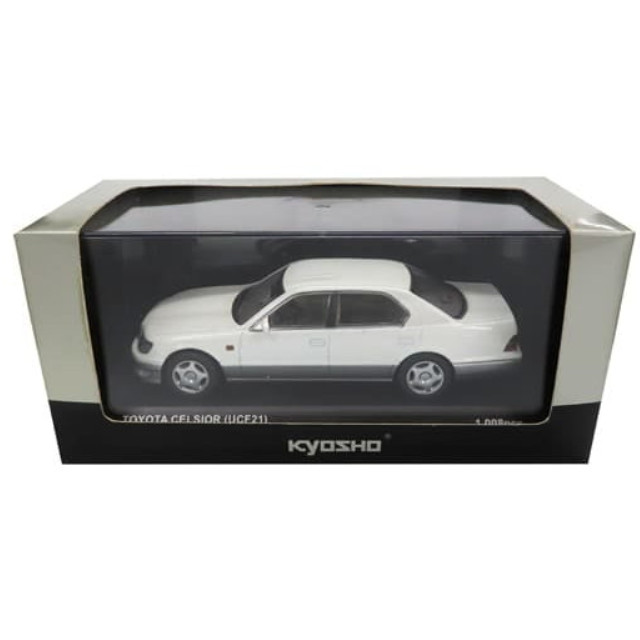 [MDL] 1/43 TOYOTA CELSIOR UCF21(ホワイト)  完成品 ミニカー(03716W) 京商
