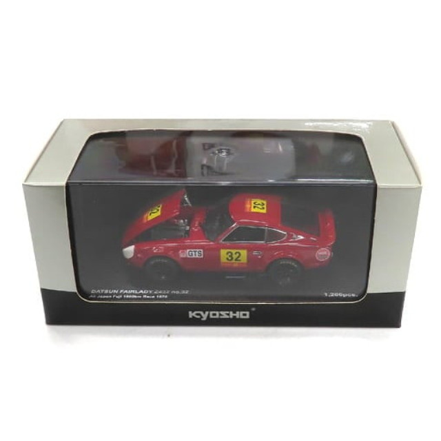 [MDL] 1/43 Datsun Fairlady Z432 RACING All Japan Fuji 1000km Race 1970 #32(レッド)  完成品 ミニカー(K03163H) 京商