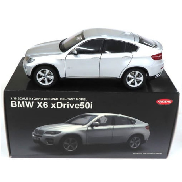 [MDL] 1/18 BMW X6 xDrive50i(シルバー)  完成品 ミニカー(K08761S) 京商