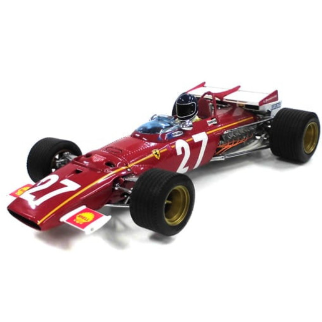 [MDL] 1/18 フェラーリ 312B GIRLING #27(レッド×ホワイト)  完成品 ミニカー(GPC97064) 京商