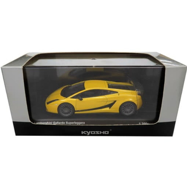 [MDL] 1/43 Lamborghini Gallardo Superleggera(イエロー)  完成品 ミニカー(K03751Y) 京商