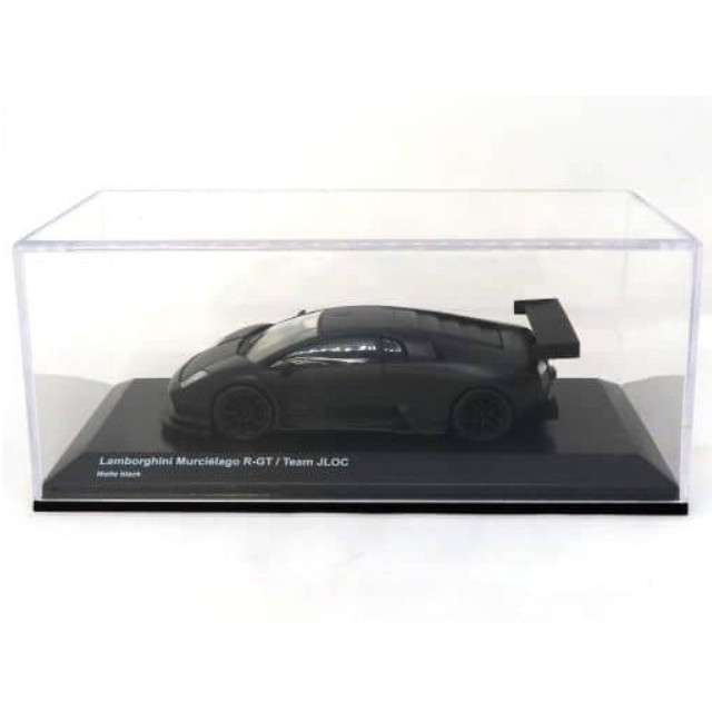 [MDL] 1/64 Lamborghini Murcielago R-GT JLOC(マットブラック)  完成品 ミニカー(KS07051A3) 京商