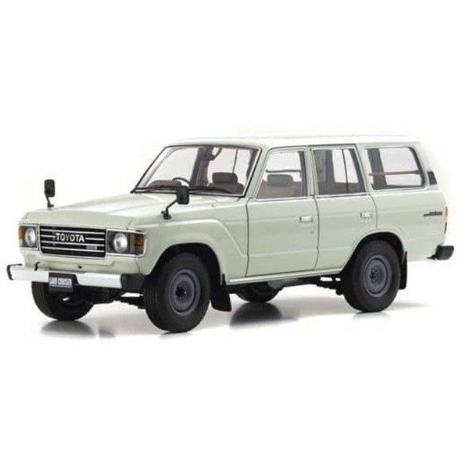 [MDL] 1/18 Toyota Land Cruiser 60(ホワイト)  完成品 ミニカー(KS08956W) 京商