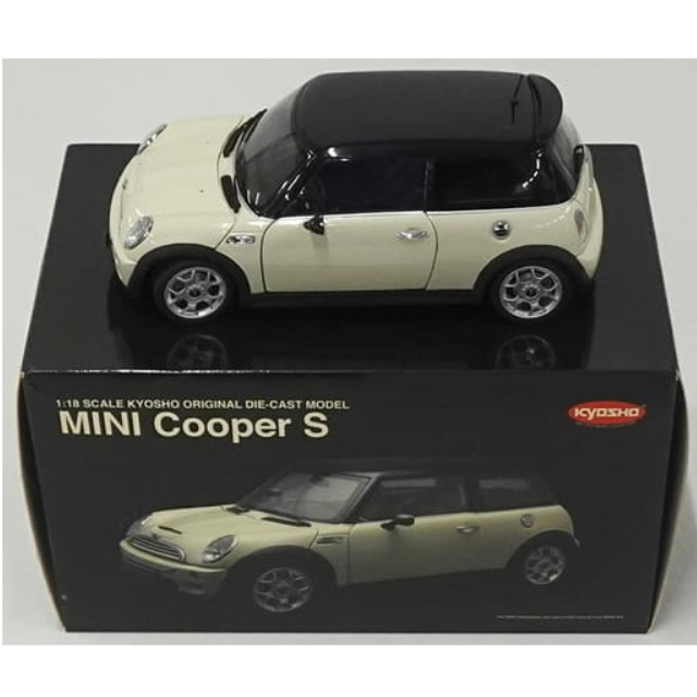 [MDL] 1/18 BMW Mini Cooper S(ホワイト)  完成品 ミニカー(K08555W) 京商