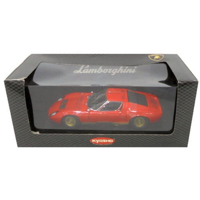 [MDL] 1/18 Lamborghini Miura P400 SV(ライトレッド)  完成品 ミニカー(08313LR) 京商