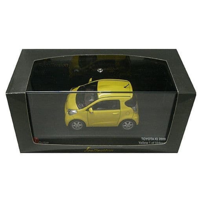 [MDL] 1/43 TOYOTA IQ(イエロー)  完成品 ミニカー(JC60001YL) 京商