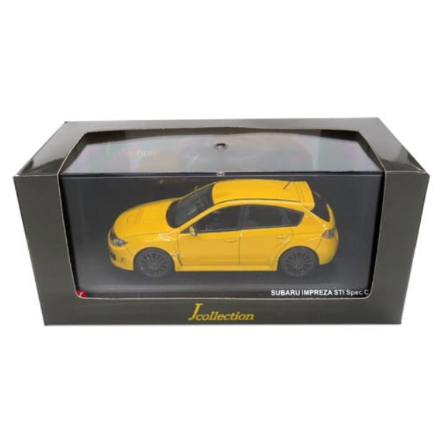 [MDL] 1/43 SUBARU IMPREZA WRX STI Spec C(イエロー)  完成品 ミニカー(JC29002YL) 京商