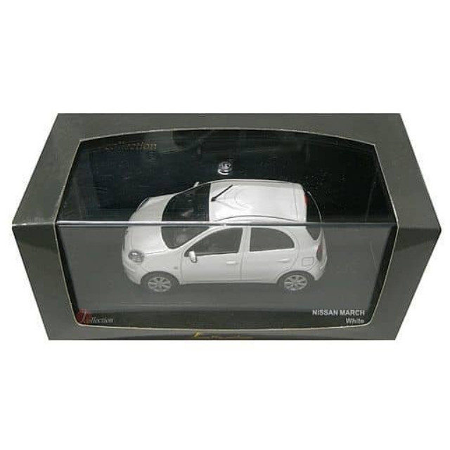 [MDL] 1/43 Nissan March(ホワイト)  完成品 ミニカー(JC65001WH) 京商