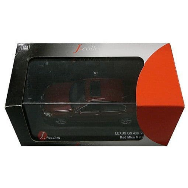 [MDL] 1/43 Lexus GS430 2006 Left-Hand Drive(レッドマイカメタリック)  完成品 ミニカー(JC120) 京商