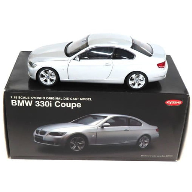 [MDL] (単品) 1/18 BMW 3 Series Coupe E92(シルバー)  完成品 ミニカー(K08735S) 京商