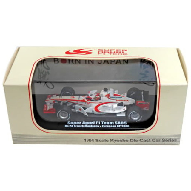 [MDL] 1/64 Super Aguri F1 Team SA05 #23/2006 Europe GP F.Montagny  完成品 ミニカー(K06511C) 京商