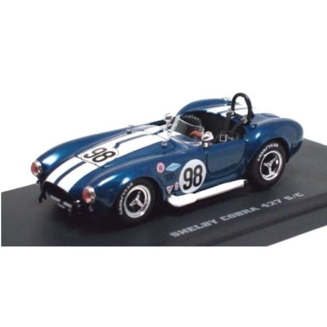 [MDL] 1/43 SHELBY COBRA 427 S/C RACING with RACING SCREEN #98 Metallic(ブルー)  完成品 ミニカー(K03016BL) 京商