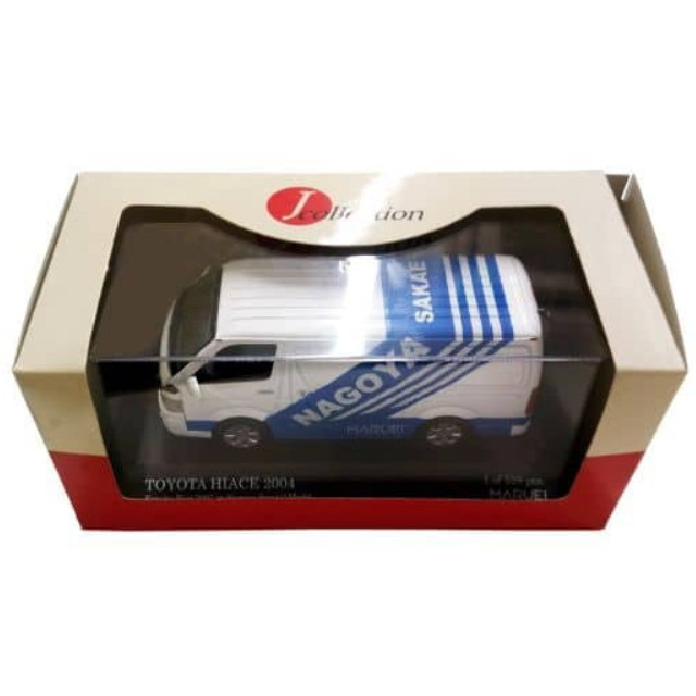 [MDL] 1/43 トヨタ ハイエース 2004 京商フェア2007名古屋スペシャルモデル 丸栄(ホワイト×ブルー) 「J-COLLECTION」  完成品 ミニカー(JC3600ME) 京商