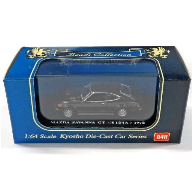 [MDL] 1/64 MAZDA SAVANNA GT 1971 RX-3(ブラック) 「Beads Collection」  完成品 ミニカー(K06111BK) 京商