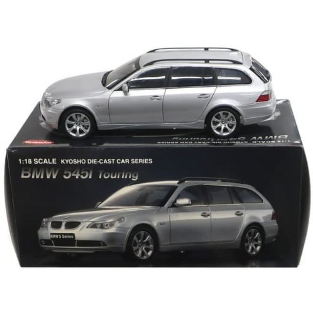 [MDL] 1/18 BMW 545i Touring(シルバー) 「ダイキャストカーシリーズ」  完成品 ミニカー(08592S) 京商