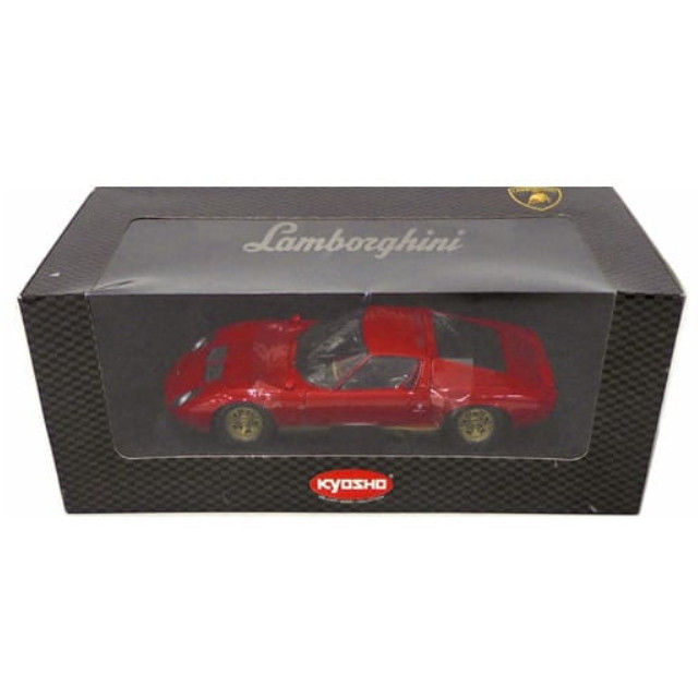 [MDL] 1/18 Lamborghini Miura P400(レッド)  完成品 ミニカー(08312R) 京商
