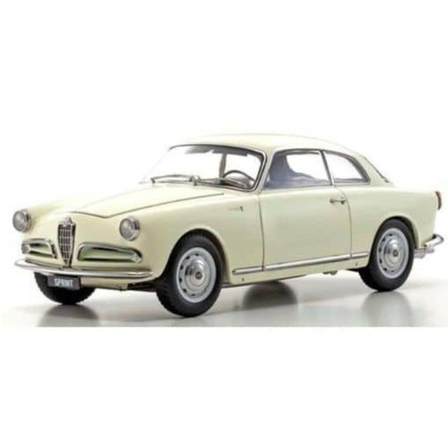[MDL] 1/18 アルファロメオ ジュリエッタ スプリント(ホワイト)  完成品 ミニカー(KS08957W) 京商