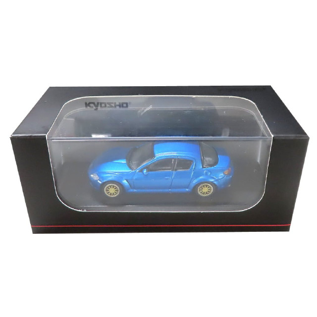 [MDL] 1/64 マツダ RX-8(ブルー) 宮沢模型限定  完成品 ミニカー(KS07033R8BL) 京商