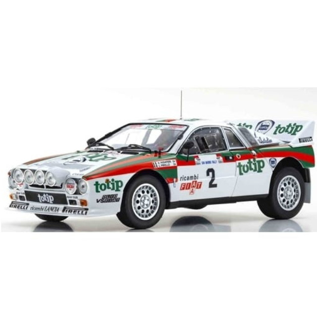 [MDL] 1/18 ランチア ラリー 037 1984 サンマリノ #2  完成品 ミニカー(KS08306F) 京商