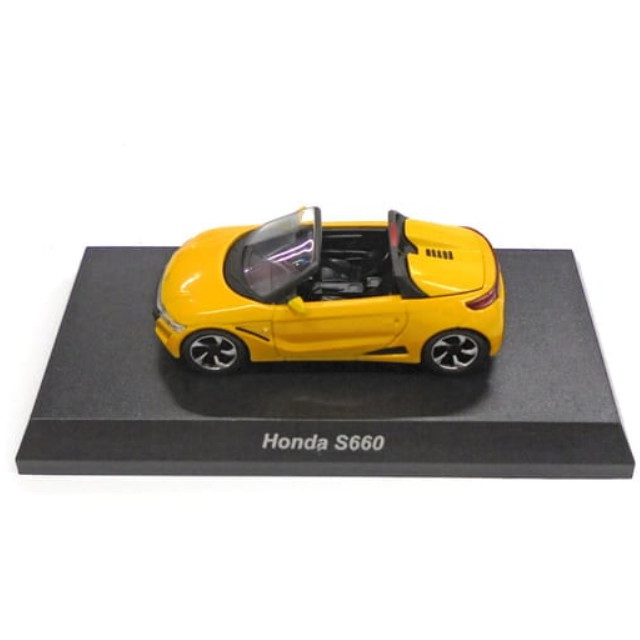 [MDL] (単品) 1/64 Honda S660(イエロー) 「Honda NSX ＆ Honda S660 Minicar Collection」 完成品 ミニカー 京商