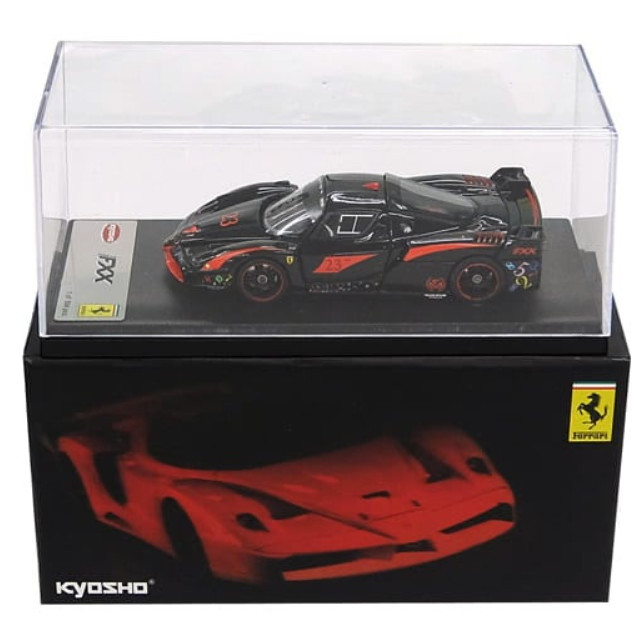 [MDL] 1/43 FERRARI FXX Evoluzione #23(ブラック×レッド)  完成品 ミニカー(04211BKF) 京商