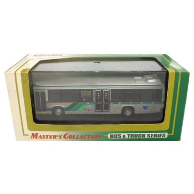 [MDL] 1/80 遠州鉄道 路線バス(シルバー×グリーン) 「マスターズコレクション バス＆トラックシリーズ No.24」  完成品 ミニカー(64221) 京商