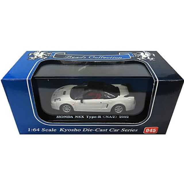 [MDL] 1/64 HONDA NSX Type-R NA2 2002(ホワイト×ブラック) 「Beads Collection No.045」  完成品 ミニカー(06104W) 京商