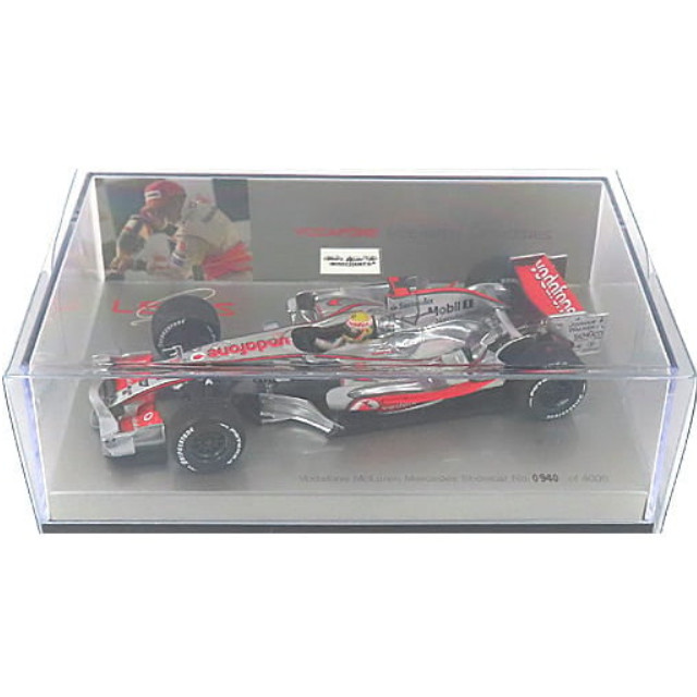 [MDL] 1/43 マクラーレンメルセデス ショーカー 2008 F1 vodafon #22(シルバー×レッド) マクラーレン特注  完成品 ミニカー(V03D2MC1) 京商