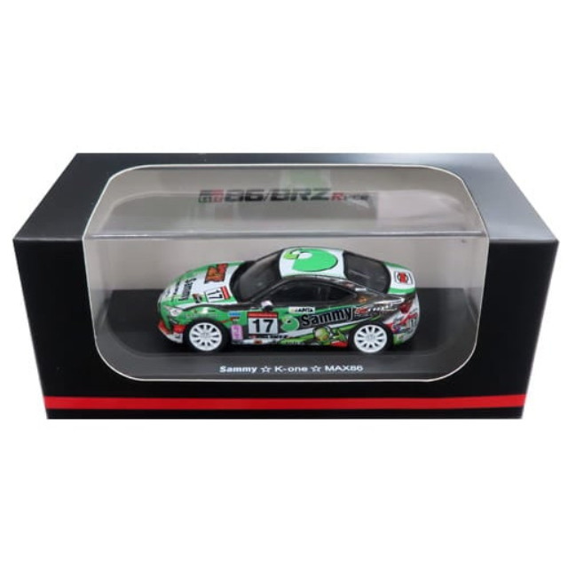 [MDL] 1/64 86/BRZ Race Sammy K-one MAX86 TOYOTA Gazoo Racing #17 PITA(グリーン×ホワイト×ブラック)  完成品 ミニカー(KS06821KM8) 京商