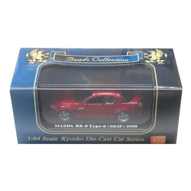 [MDL] 1/64 MAZDA RX-8 type-S SE3P 2003(レッド) 「Beads Collection」  完成品 ミニカー(06118R) 京商