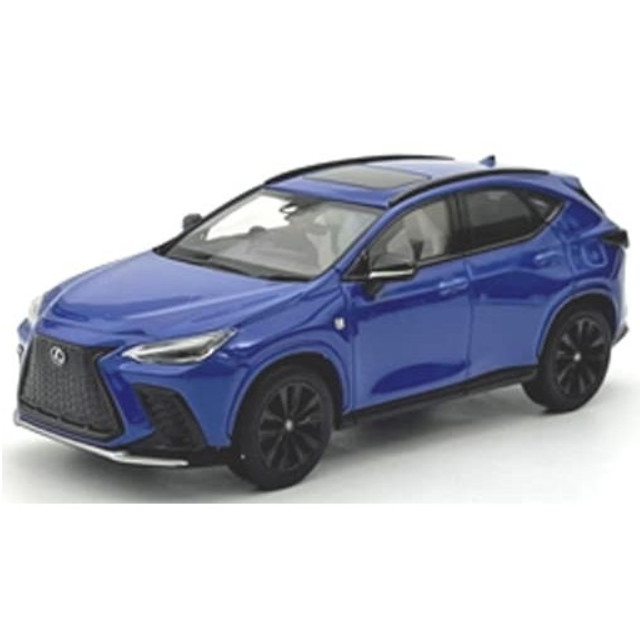 [MDL] 1/43 レクサス NX 350h F SPORT(ヒートブルーコントラストレイヤリング)  完成品 ミニカー(KS03907BLH) 京商