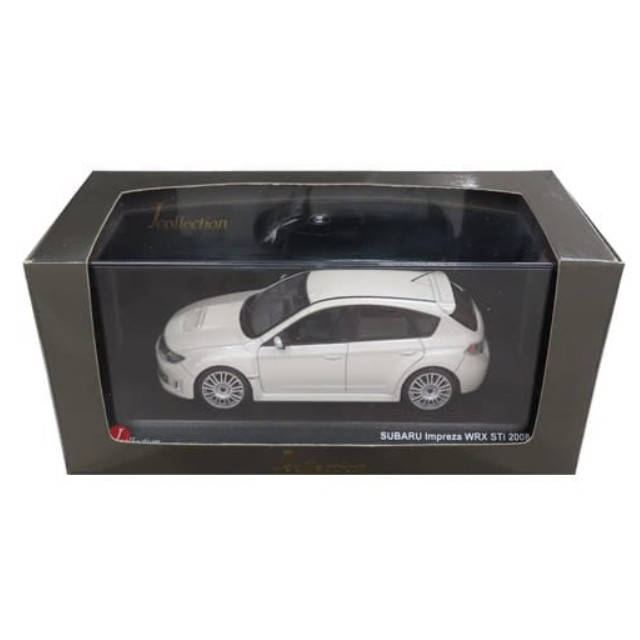 [MDL] 1/43 SUBARU IMPREZA WRX STI2008(サテンホワイトパール)  完成品 ミニカー(JC57004SW) 京商