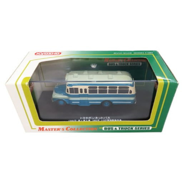 [MDL] 1/80 トヨタボンネットバス FB80型/富士工業 1963年 トヨタ博物館保存車(ライトブルー×ブルー×アイボリー) 「マスターズコレクション バス&トラックシリーズ No.28」 ミニカー(64012) 京商