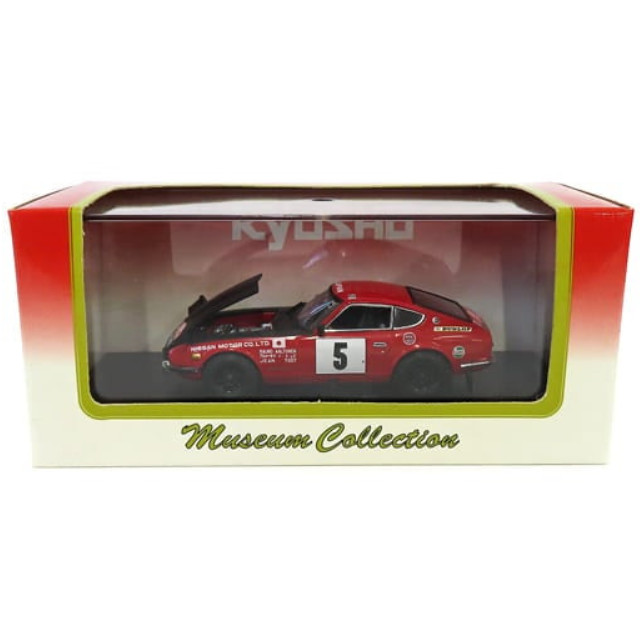 [MDL] 1/43 DATSUN 240Z 1972 MONTE CARLO #5(レッド×ブラック)  完成品 ミニカー(03165B) 京商