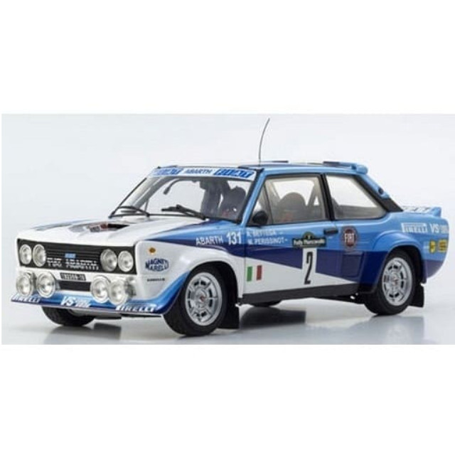 [MDL] 1/18 フィアット 131 アバルト 1981 ピアンカヴァロ #2  完成品 ミニカー(KS08376F) 京商