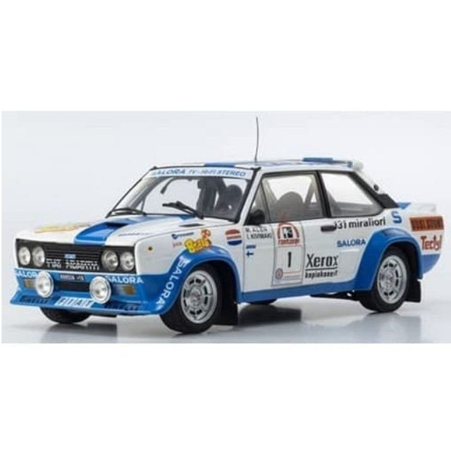 [MDL] 1/18 フィアット 131 アバルト 1980 1000湖 #1  完成品 ミニカー(KS08376H) 京商