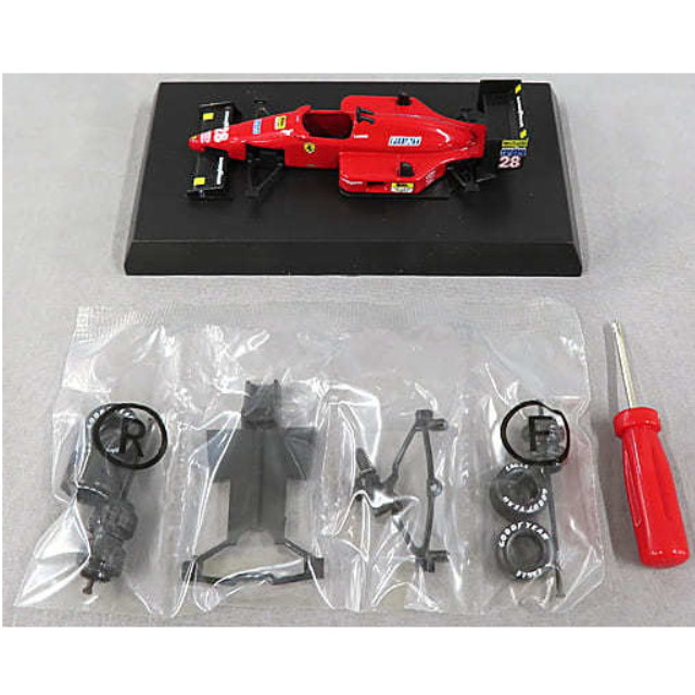 [MDL] (単品) 1/64 1987 Ferrari F1-87 FIAT #28(レッド) 「鈴鹿レジェンド ミニカーコレクション Vol.3」 カルワザオンライン限定 組み立てキット 完成品 ミニカー 京商